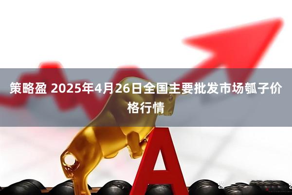 策略盈 2025年4月26日全国主要批发市场瓠子价格行情