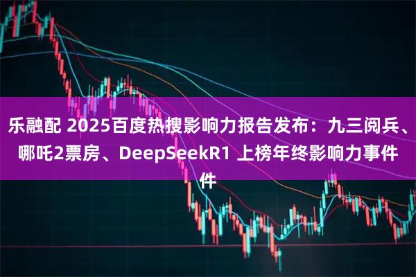 乐融配 2025百度热搜影响力报告发布：九三阅兵、哪吒2票房、DeepSeekR1 上榜年终影响力事件